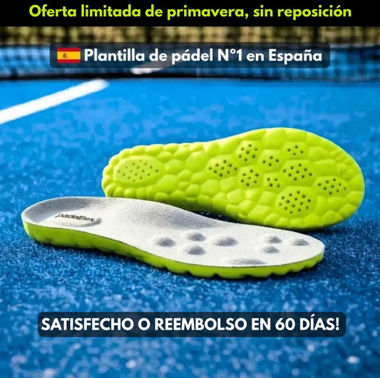 Plantillas Padel Flex – Juega más tiempo, sin dolor
